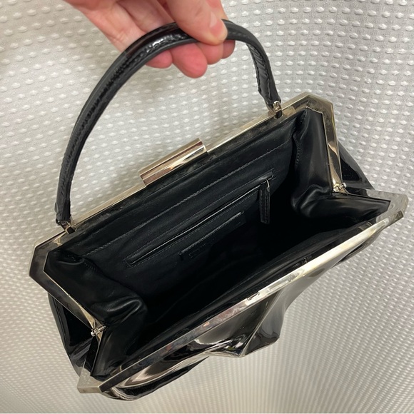 Alexander McQueen Patent Leather Handbag Purse - Picture 16 of 17